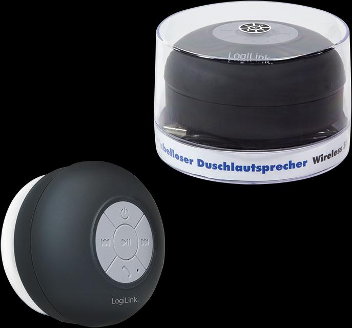 Actual product image LogiLink Bluetooth speaker for the shower (4 h, Rechargeable battery operated)