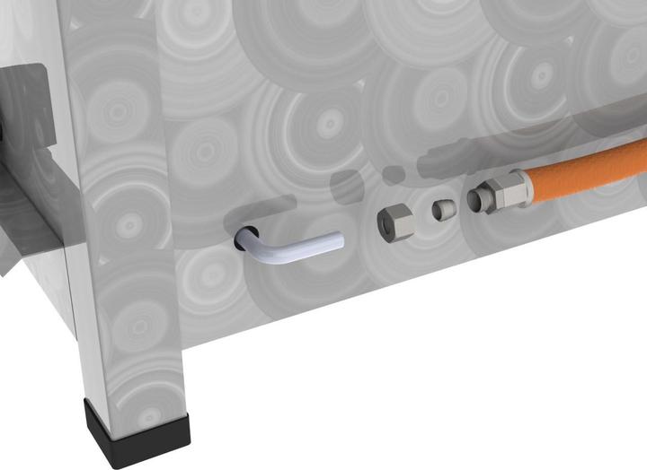 Produktbild ChattenGlut Gasbräter 3-flammig mit Edelstahlpfanne (10.80 kW)