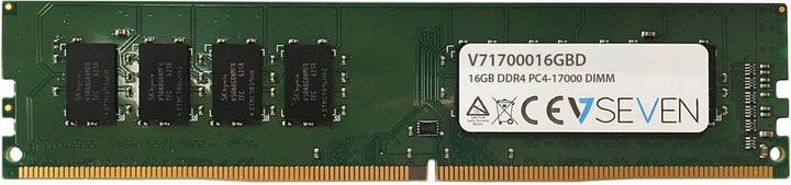 Produktbild V7 V71700016GBD (1 x 16GB, 2133 MHz, DDR4-RAM, DIMM)