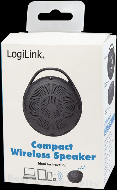 Actual product image LogiLink Bluetooth speaker with FM radio and MP3 player (3 h, USB power delivery)