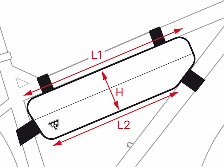 Produktbild Topeak Midloader (6 l, Rahmentasche)