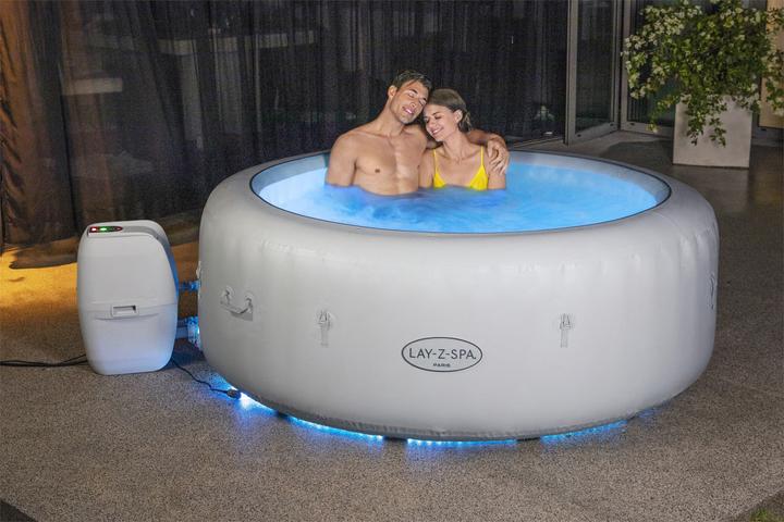 Produktbild Bestway Lay-Z-Spa Paris AirJet incl LED verlichting (6 Pers.)