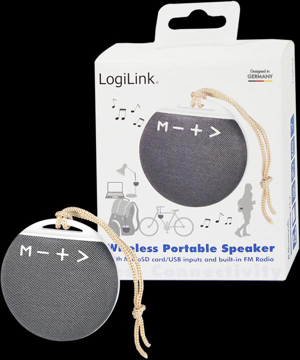 Actual product image LogiLink SP0055 Speaker (Rechargeable battery operated)