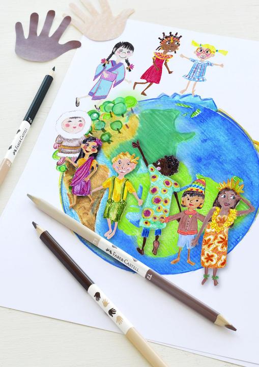 Produktbild Faber-Castell Colour Grip Children of the world (Mehrfarbig)