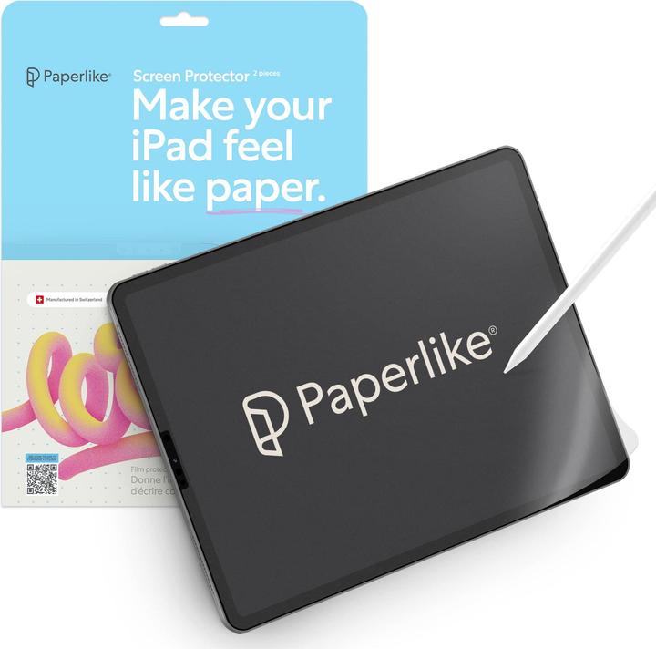 Actual product image Paperlike Screen Protector (2 Piece, iPad Pro 12.9 2020 (4. Gen), iPad Pro 12.9 2018 (3. Gen), IPAD PRO 12.9 2021, iPad Pro 12.9, iPad Pro 12.9 2022 (6th Gen), iPad Pro 12.9 2021 (5th Gen))