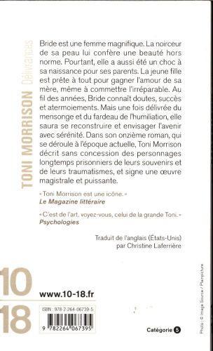Produktbild Délivrances (Französisch, Morrison Toni, 2016)