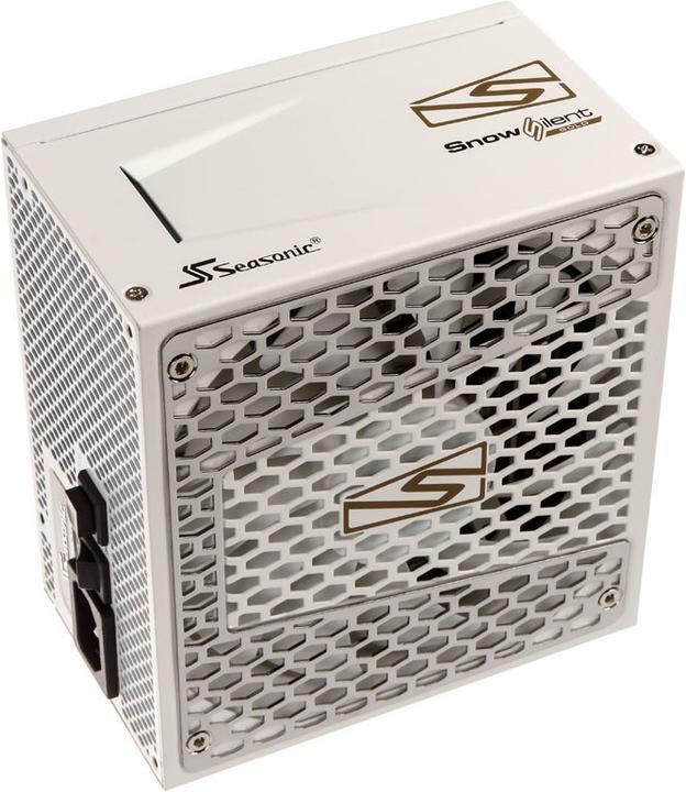Produktbild Seasonic Prime Snow Silent 80 PLUS Gold Netzteil, modular - 550 Watt (550 W)
