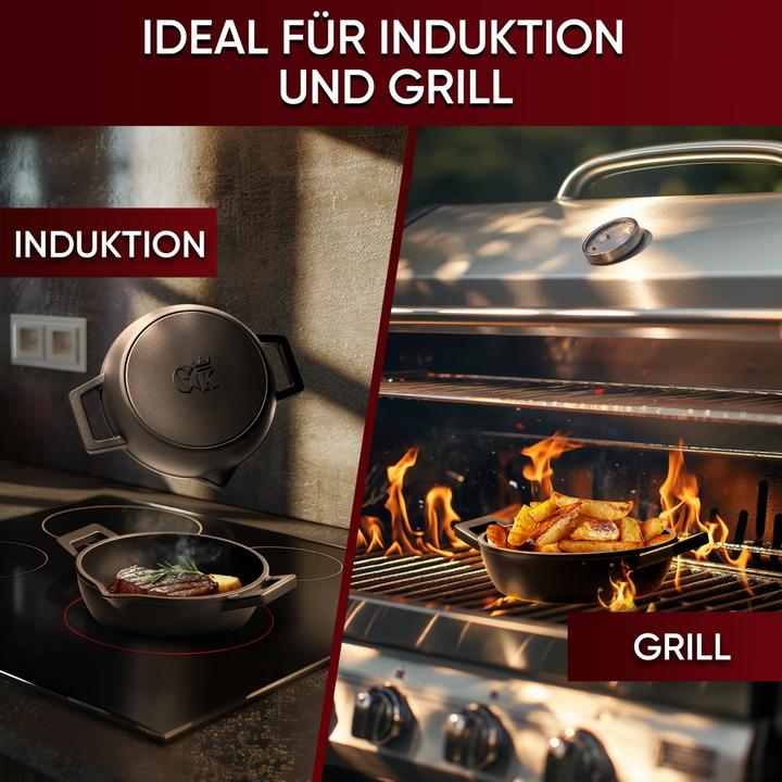 Produktbild Gusskönig Gusseisen Mini Servierpfannen Set (Gusseisen)