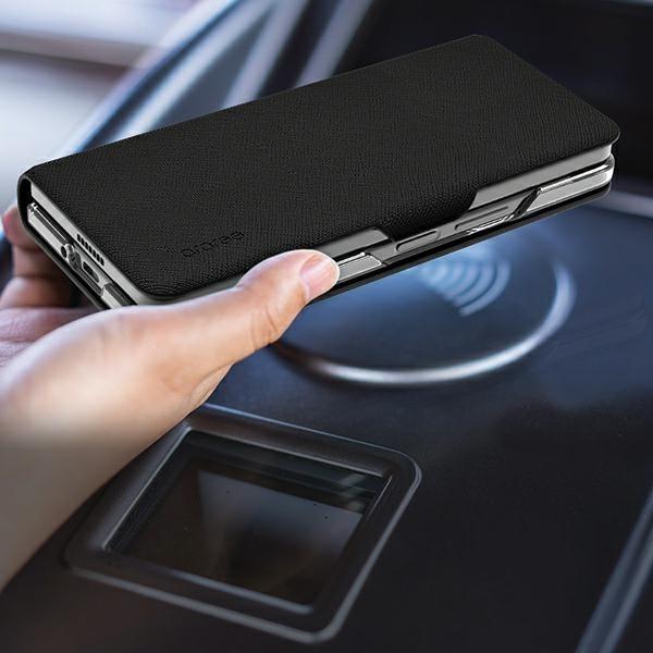 Actual product image Araree Made in Korea Bonnet Diary Series (Samsung Galaxy Z Fold5)