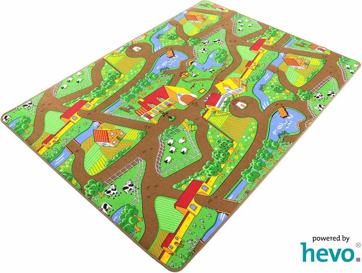 Produktbild Hevo Mein Dorf Strassen Kinderteppich verschiedene Grössen (200 x 400 cm)