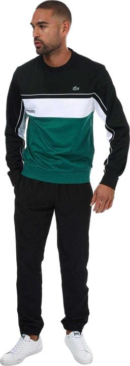 Actual product image Lacoste Mens Tape Logo Jogging Bottoms (S)