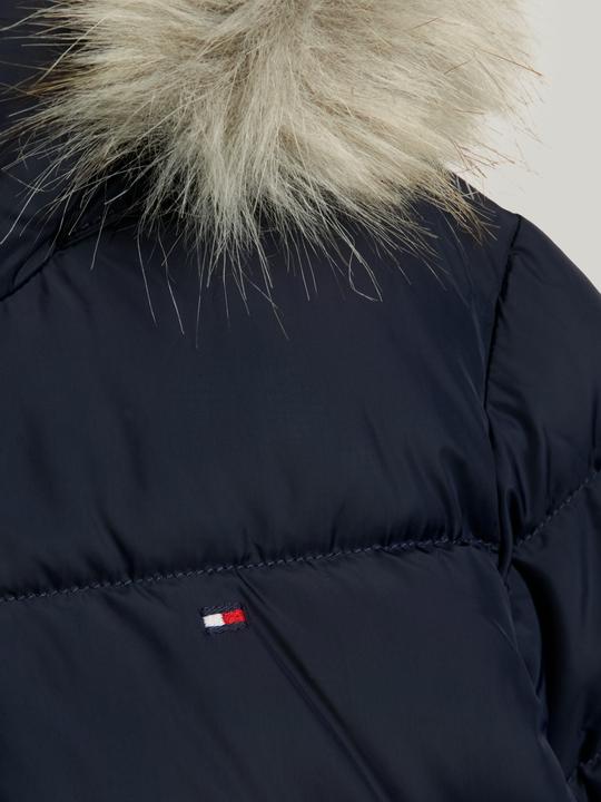Immagine prodotto Tommy Hilfiger Giacca Essenziale Con Cappuccio In Pelliccia (140)