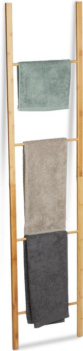 Actual product image Relaxdays Folding Towel Ladder Rack