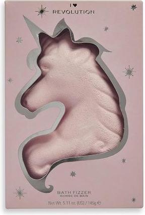 Image du produit Makeup Revolution I Heart Revolution Bath Fizzer Unicorn Heart Glow - Bombe de bain - 145.0g (Bombe de bain)
