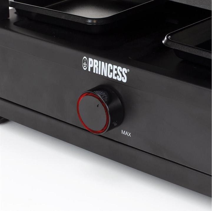 Productafbeelding Princess Raclette Oven Zwart Staal 8 personen, aantal personen: 8
