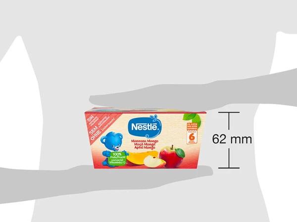 Image du produit Nestlé Compote de pommes et de mangues, après 6 mois (425 g)