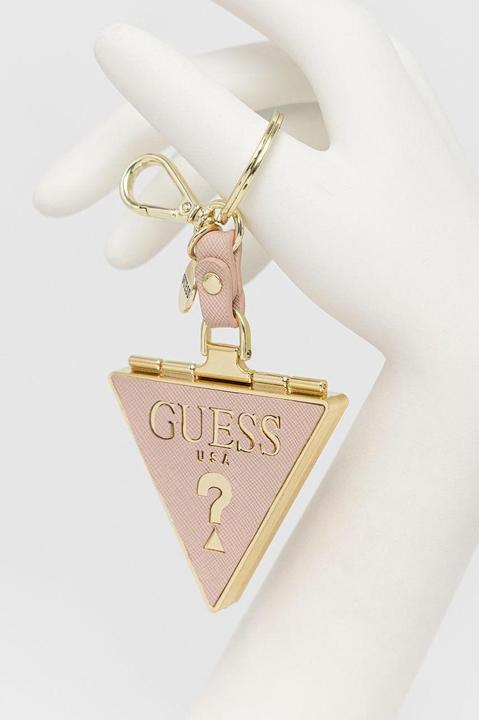 Guess Metal Keyring, RW7424, Rose