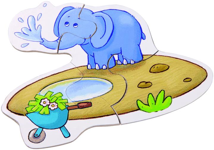 Produktbild Haba 6 erste Puzzles Zoo (4 Teile)