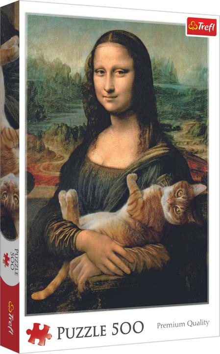 Actual product image Beta service Premium jigsaw puzzle 500 pieces - Mona Lisa with (500 pieces)