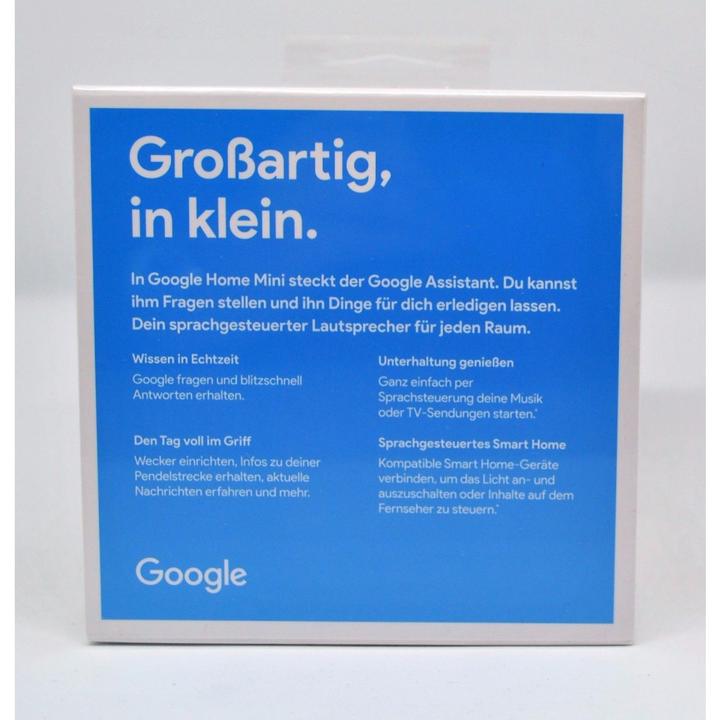 Immagine prodotto Google Casa Mini (Google Assistant, IFTTT)