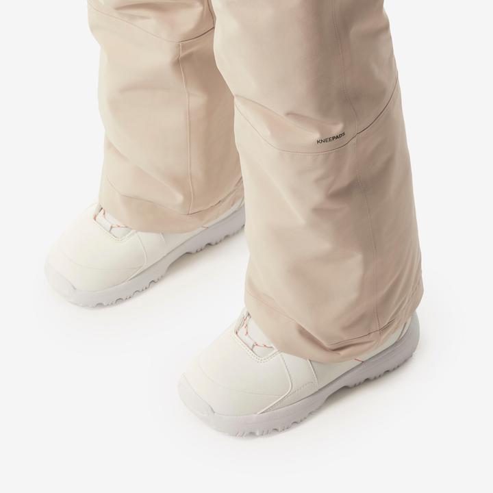 Produktbild Wedze Snowboardhose Latzhose Kinder Piste - 500 weiss (152)