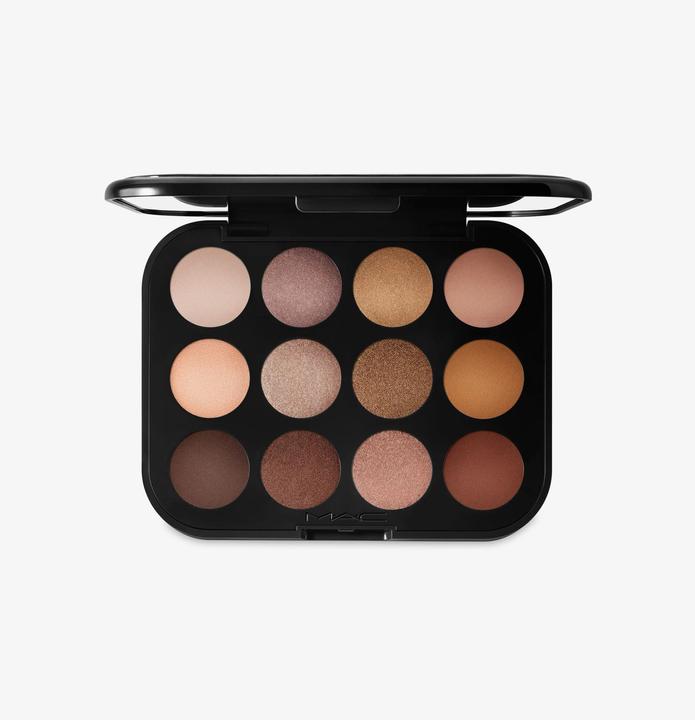 Image du produit MAC Cosmetics Connect in Color Palette Eyes X12 Unfiltered Nudes (Nus non filtrés)