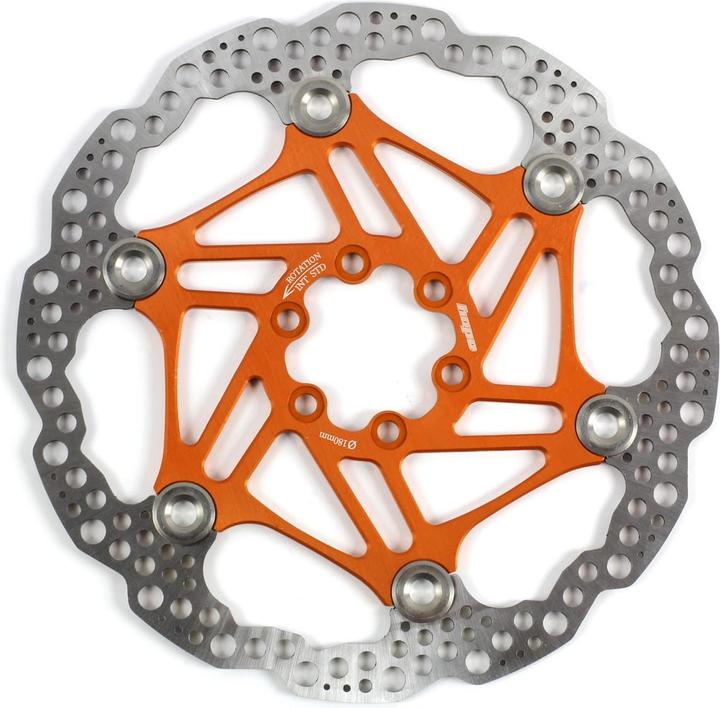 Produktbild Hope Floating Disc Bremsscheibe - orange (180 mm)