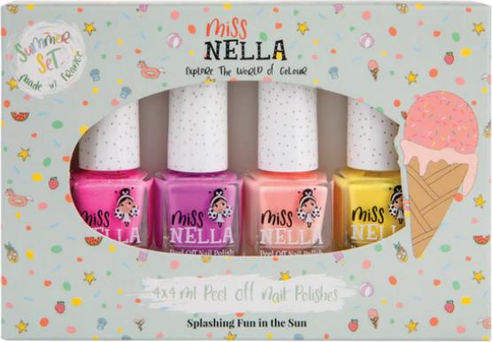 Miss Nella Summer Set (Abziehbarer Nagellack)