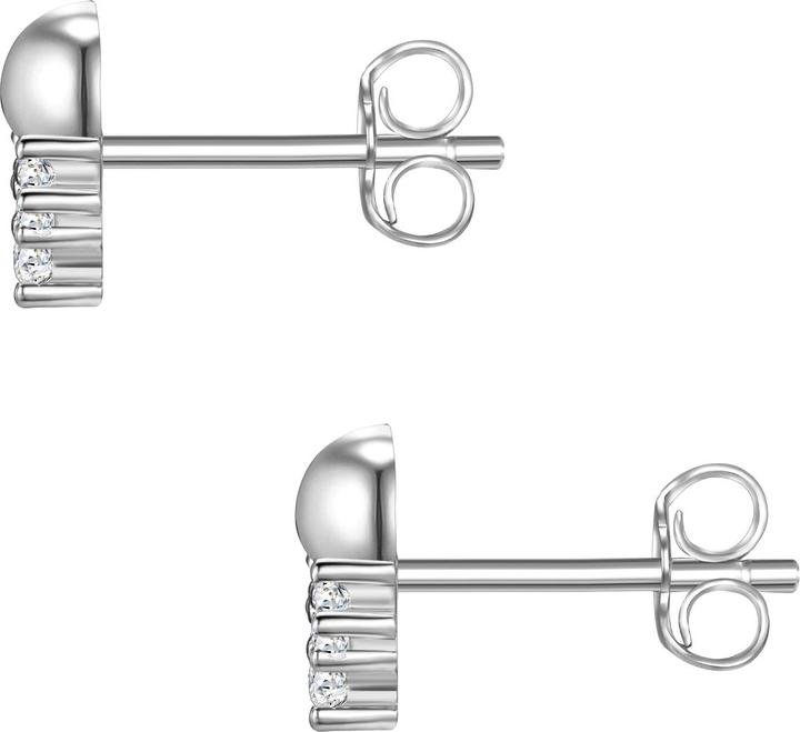 Immagine prodotto Glanzstücke München Palla da donna in argento sterling con zirconia cubica - 31464 (Argento)