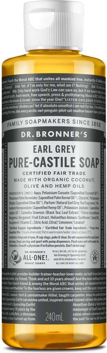 Dr. Bronner's Earl Grey Liquid Soap (Flüssigseife, 240 ml)