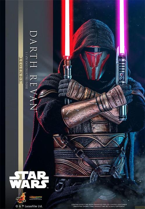 Actual product image Hot Toys Star Wars Legends Videogame Masterpiece 1/6 Darth Revan