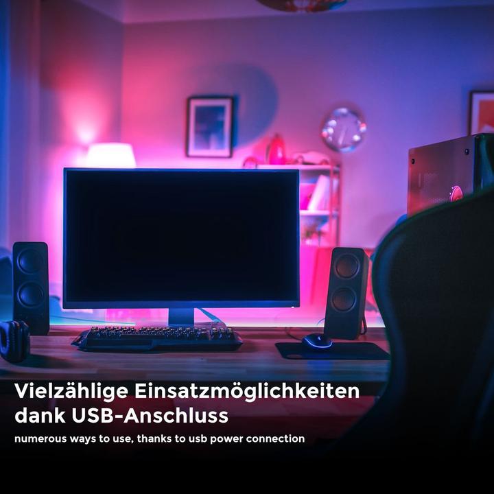 Produktbild B.K.Licht Flexband (RGB, 250 cm, Indoor)