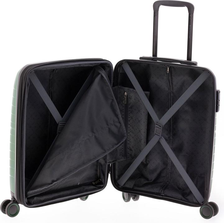 Produktbild Wüsthof 3400 4 Rollen Kabinentrolley 55 cm mit Dehnfalte (36 l, Handgepäck (bis 50l))