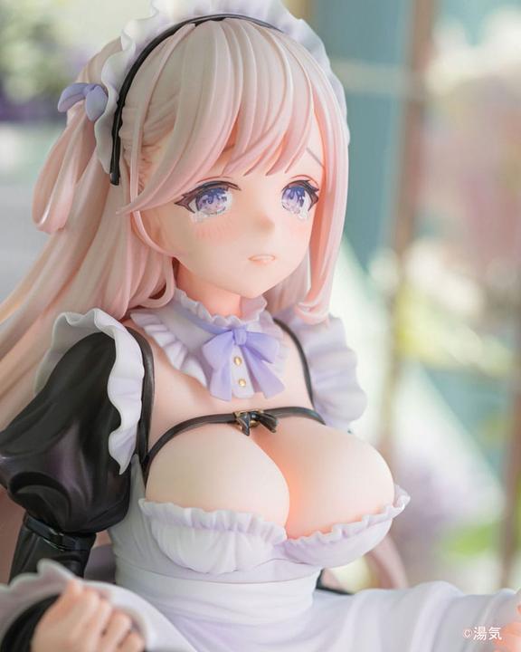 Actual product image Vibrastar Original Character statuette PVC 1/6 Clumsy maid "Lily" illustration by Yuge 16 cm