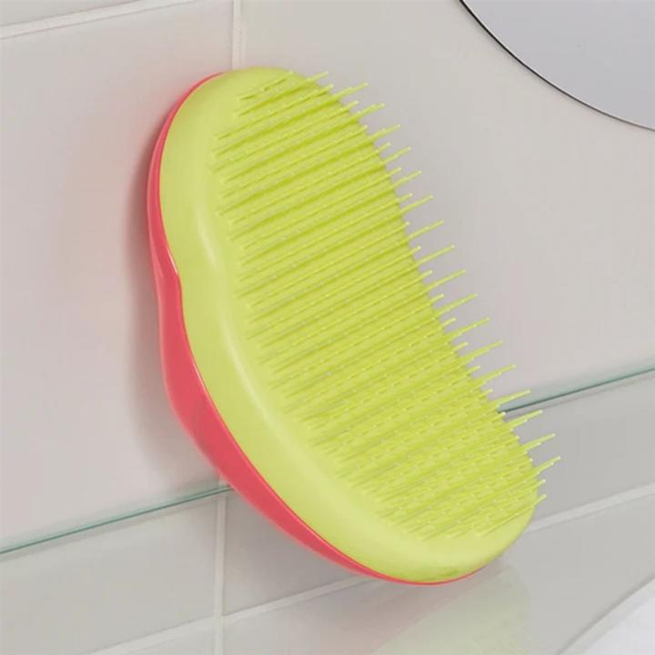 Image du produit Tangle Teezer Brosse à démêler originale en poils synthétiques Salmon Pink & Hyper Yellow