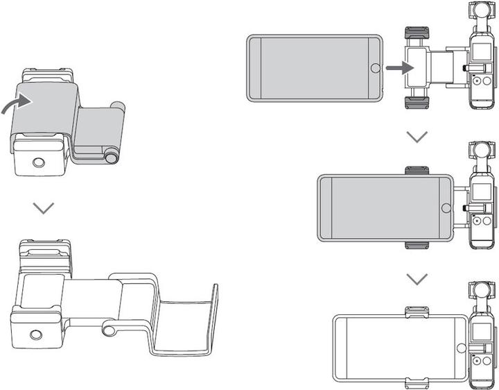Actual product image DJI Phone clip (Pocket 2)