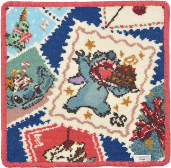 Produktbild Disney Stitch Mini Handtuch Holiday Season Collection (25 x 25 cm)