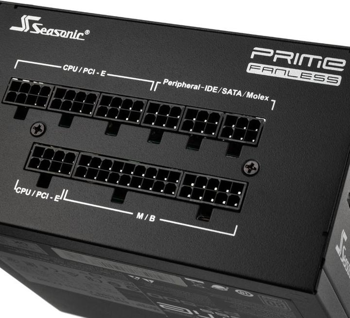 Actual product image Seasonic Prime PX-500 Fanless (500 W)