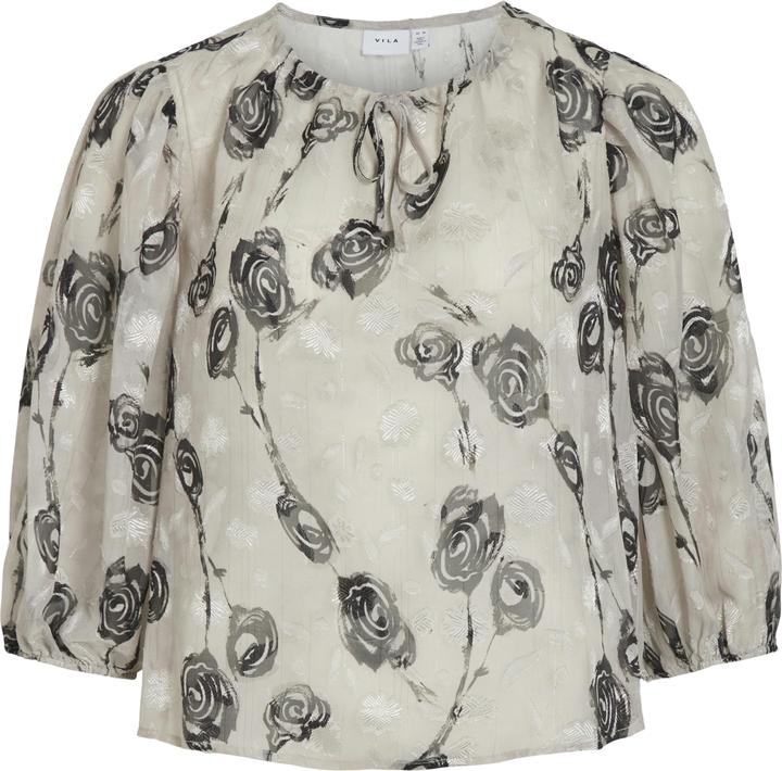 Actual product image Vila Print top with 3/4-length sleeves (38)