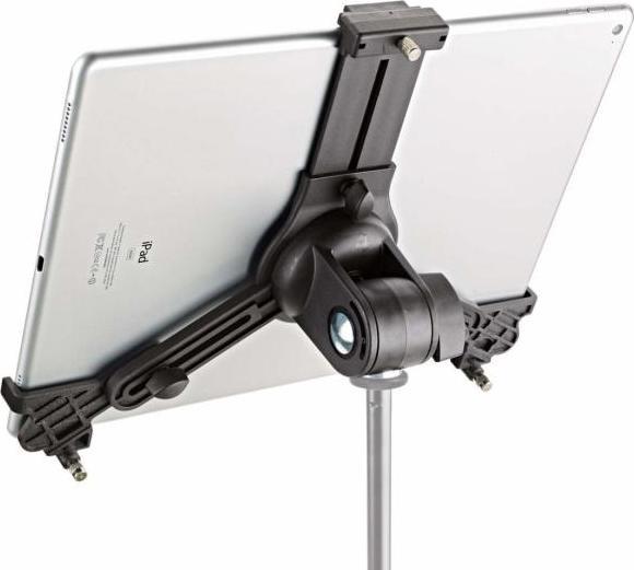 Actual product image K&M 19790 Tablet PC Holder with Articulated Arm Black