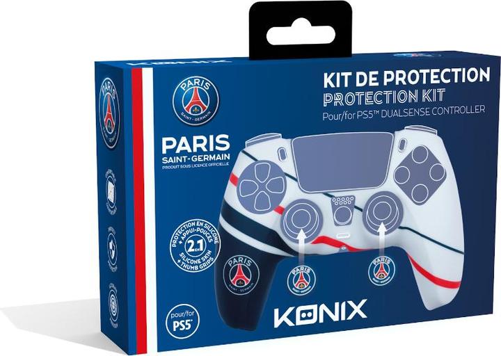 Image du produit Konix Kit de protection en silicone pour manette PS5 - PSG (PS5)