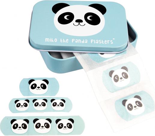 Rex London Pflaster in Metalldose, Panda (30 x)
