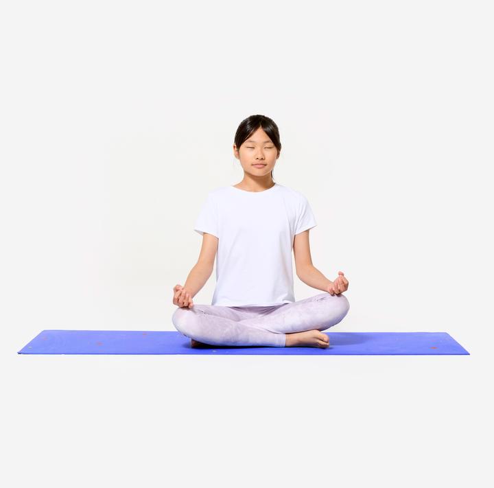 Produktbild Kimjaly Yogamatte Kinder 150 cm × 60 cm × 5 mm - blau (5 mm)