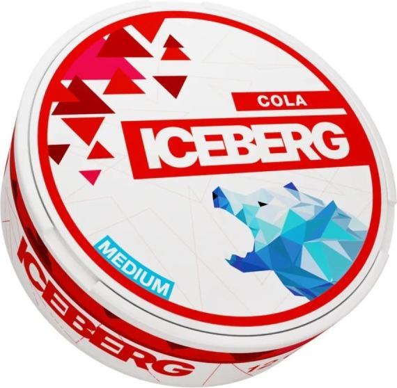 Iceberg Snus Medio - Cola (Sacchetti di nicotina, 20 mg)