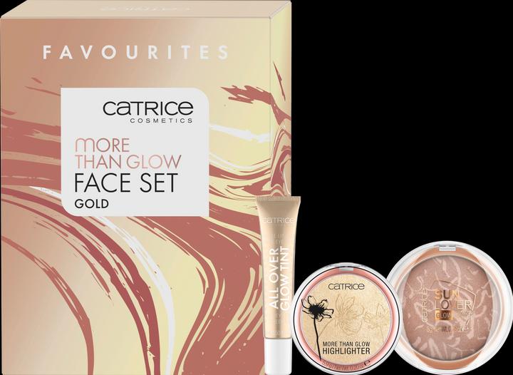 Actual product image Catrice More Than Glow Face Set Gold (Gold, Highlighter)