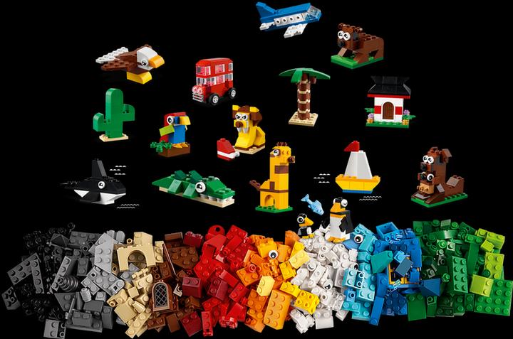 Actual product image LEGO Classic 11015 Around the world (11015, LEGO Classic)