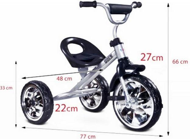 Productafbeelding Toyz Triratukas Caretero YORK Pilkas
