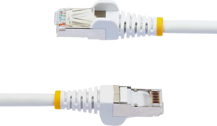 Produktbild StarTech COM 50cm CAT6a Kabel LSZH 10 Gigabit RJ45 LAN Kabel SFTP Patchkabel CAT6a Verlegekabel Abge (S/FTP, CAT6a, 0.50 m)