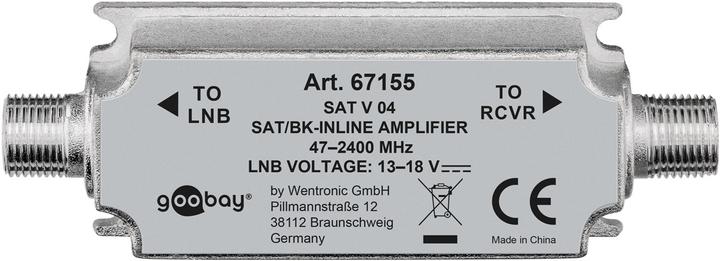 Goobay SAT/BK-Antennenverstärker 47 MHz - 2400 MHz (Verstärker)