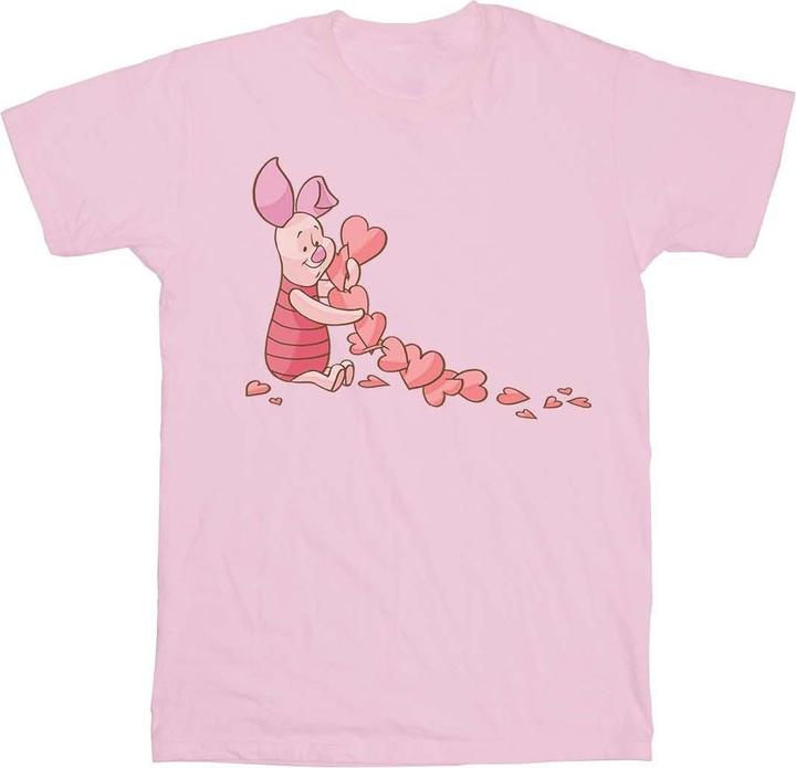 Disney Winnie The Pooh Piglet Chain Of Hearts TShirt Mädchen